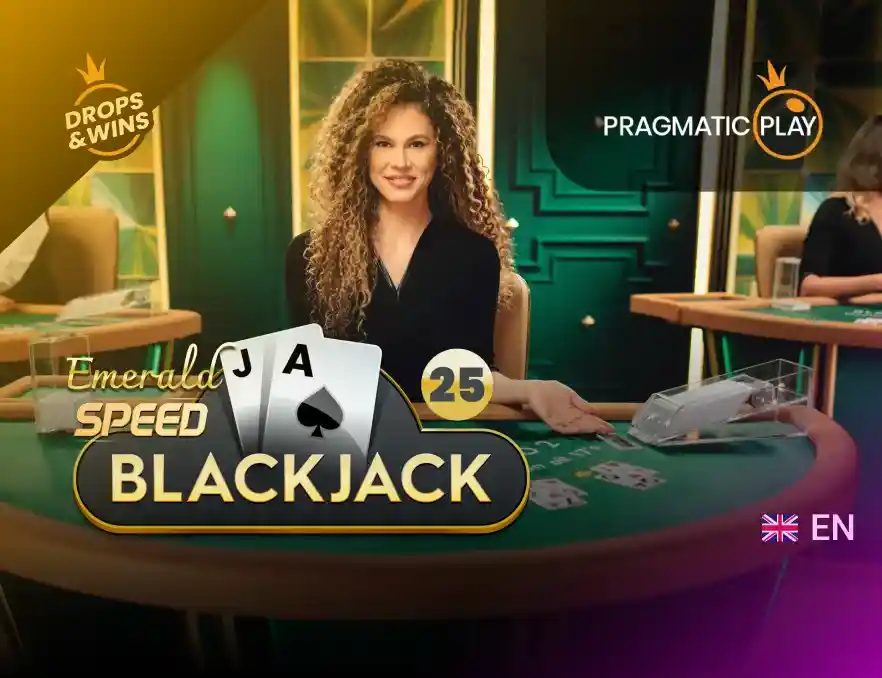Emerald Speed Blackjack 25